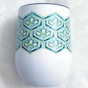New Chic & Tonic Devine Deco Insulated Wine Tumbler With Lid